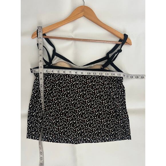 Maxine vintage Tankini Top Halter Swimsuit Y2K Rockabilly Mod Retro size Medium - Picture 5 of 6